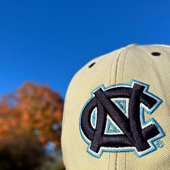 Vintage Y2K UNC Tar Heels hat baseball cap Twins Enterprise wool North Carolina - Picture 3 of 16